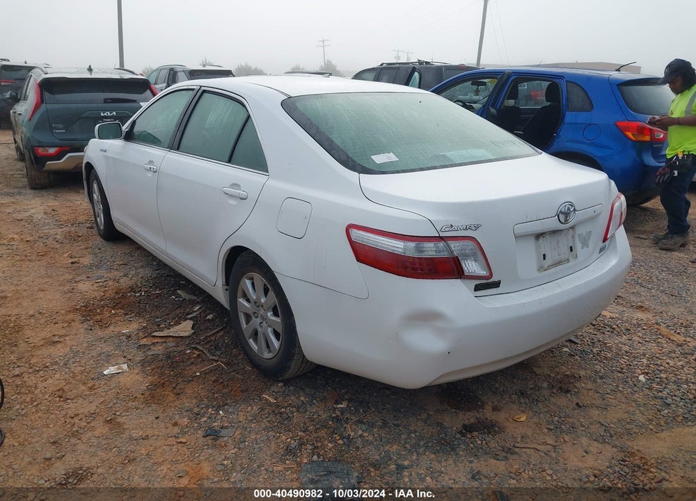 2007 TOYOTA CAMRY HYBRID VIN: JTNBB46K573000969