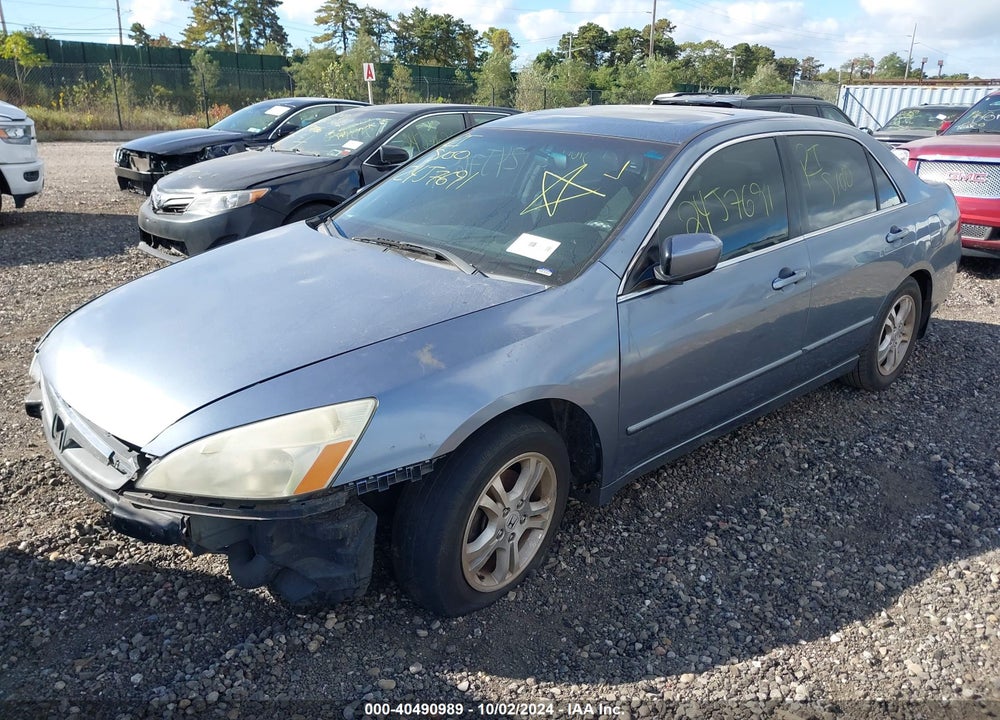 2007 HONDA ACCORD 2.4 EX VIN: 1HGCM56727A054439