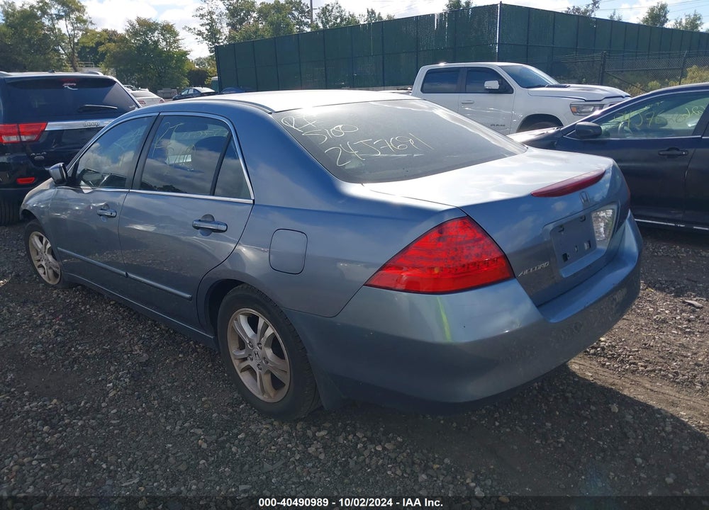 2007 HONDA ACCORD 2.4 EX VIN: 1HGCM56727A054439