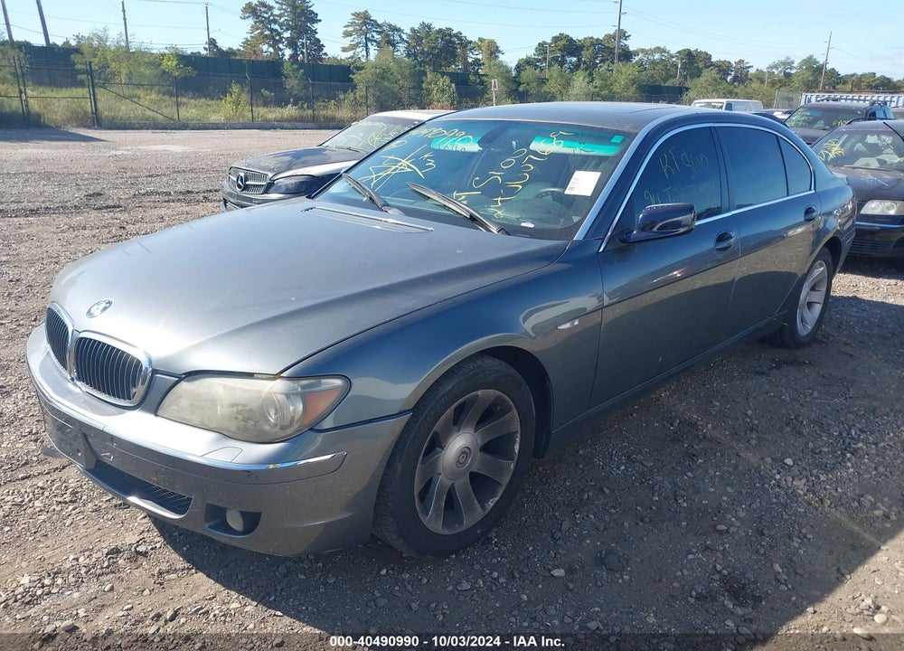 2006 BMW 750LI VIN: WBAHN83576DT62528