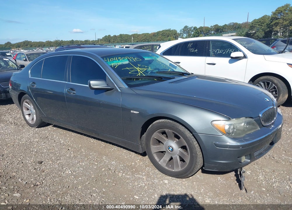 2006 BMW 750LI VIN: WBAHN83576DT62528