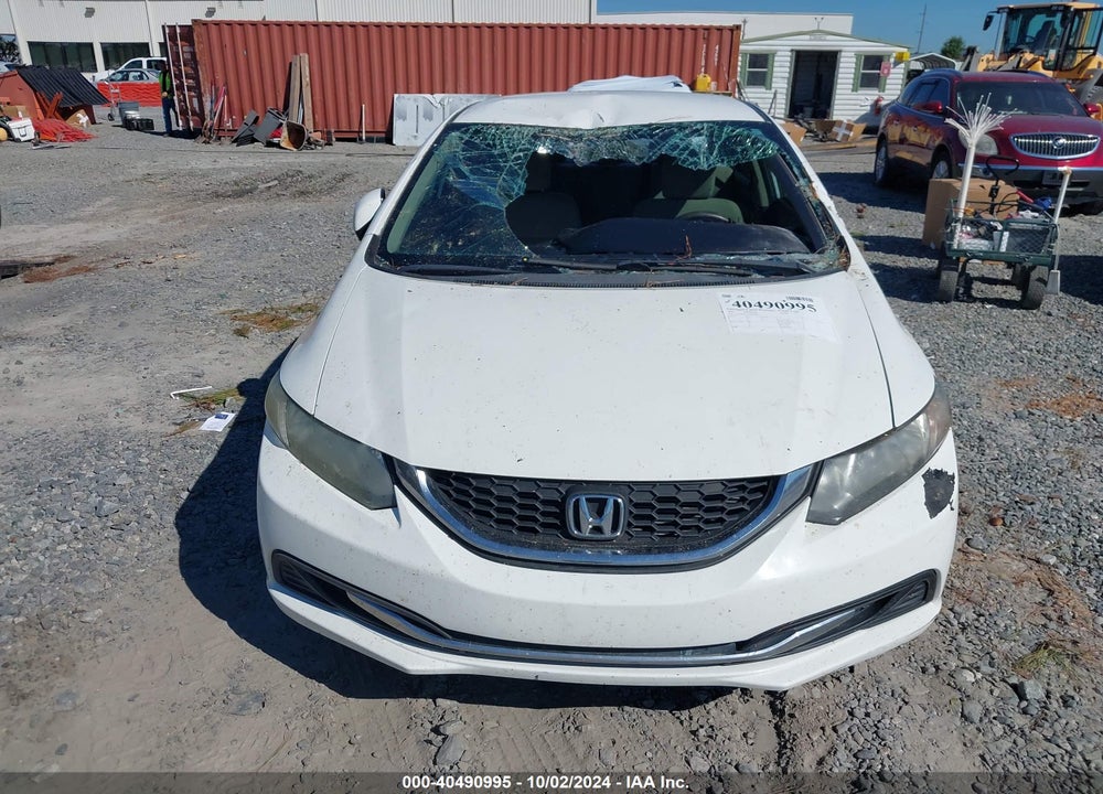 2013 HONDA CIVIC LX VIN: 2HGFB2F51DH602041