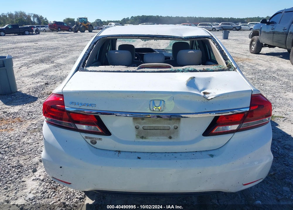 2013 HONDA CIVIC LX VIN: 2HGFB2F51DH602041