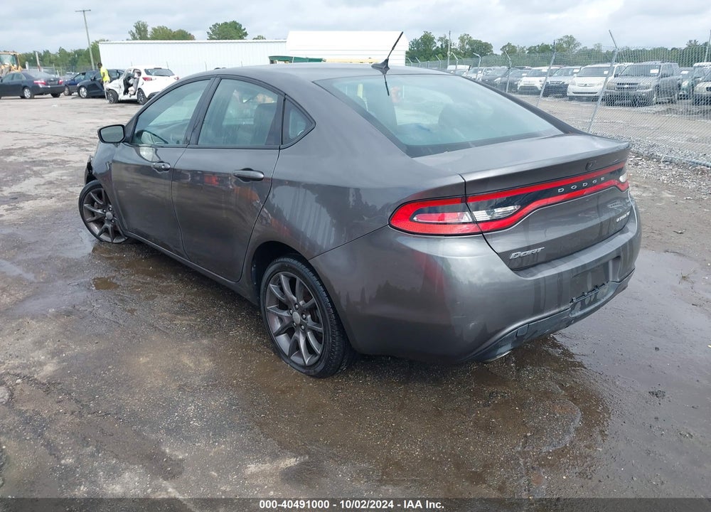 2015 DODGE DART SXT VIN: 1C3CDFBB4FD375611