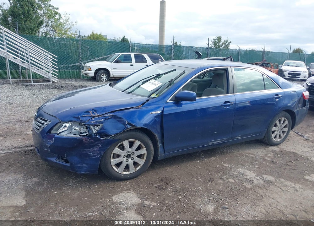 2007 TOYOTA CAMRY HYBRID VIN: JTNBB46K873043914