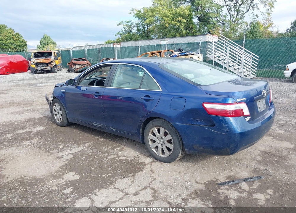 2007 TOYOTA CAMRY HYBRID VIN: JTNBB46K873043914