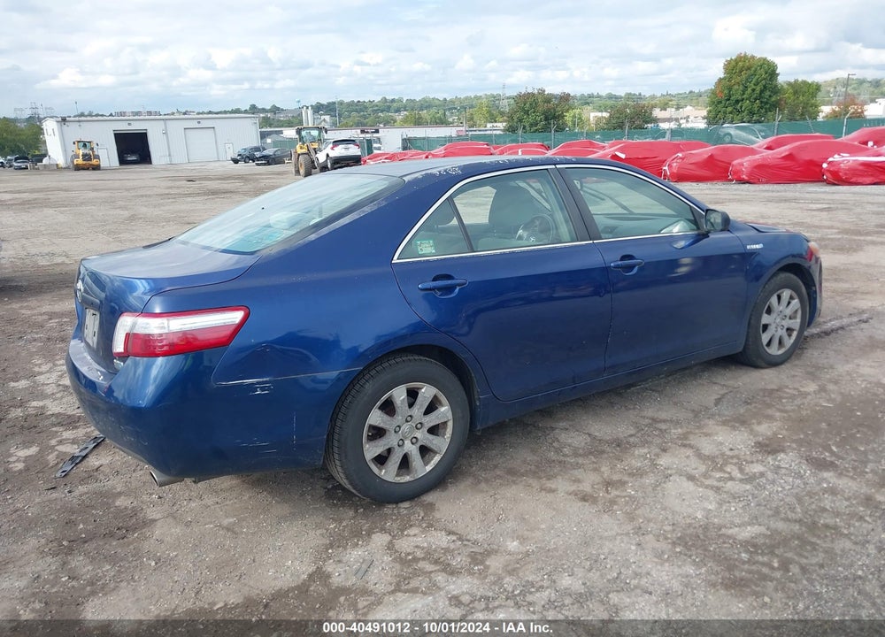 2007 TOYOTA CAMRY HYBRID VIN: JTNBB46K873043914