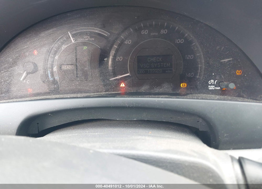 2007 TOYOTA CAMRY HYBRID VIN: JTNBB46K873043914