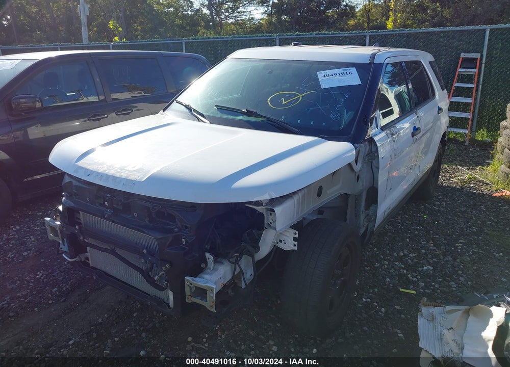 2018 FORD POLICE INTERCEPTOR UTILITY VIN: 1FM5K8AR1JGA37106