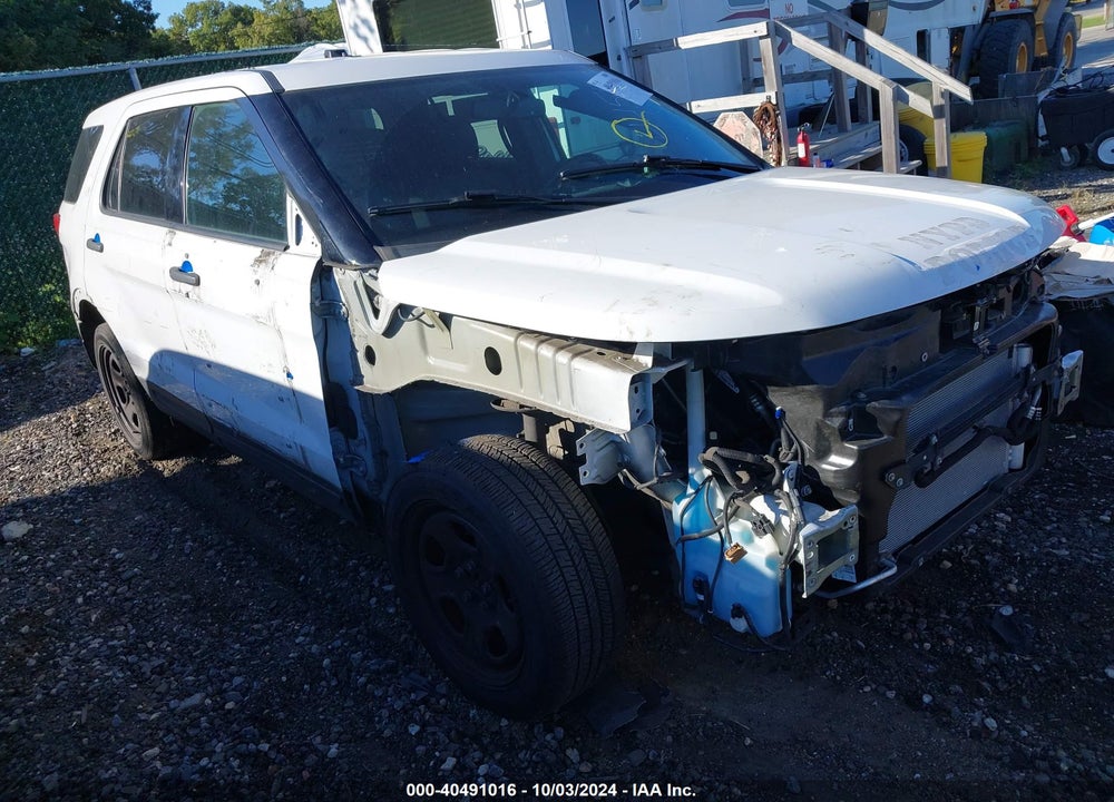 2018 FORD POLICE INTERCEPTOR UTILITY VIN: 1FM5K8AR1JGA37106