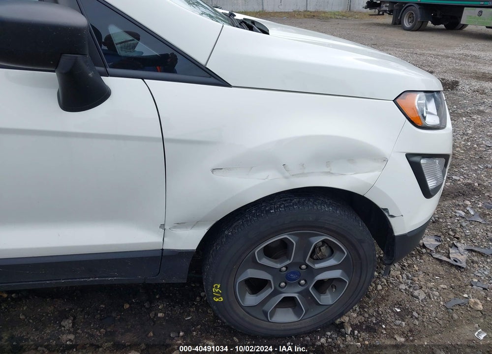 2022 FORD ECOSPORT S VIN: MAJ6S3FL3NC457257