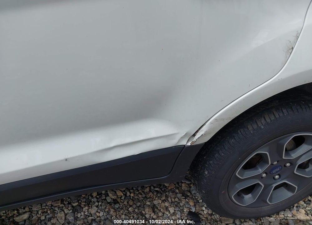 2022 FORD ECOSPORT S VIN: MAJ6S3FL3NC457257