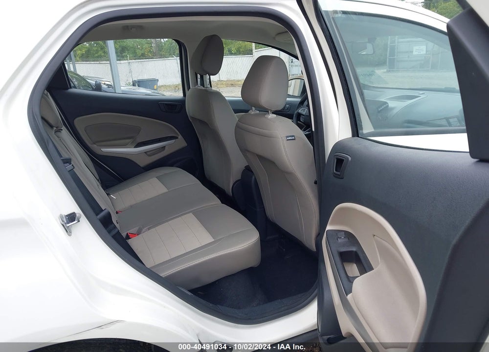 2022 FORD ECOSPORT S VIN: MAJ6S3FL3NC457257