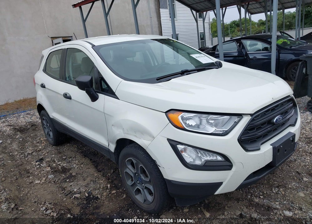 2022 FORD ECOSPORT S VIN: MAJ6S3FL3NC457257