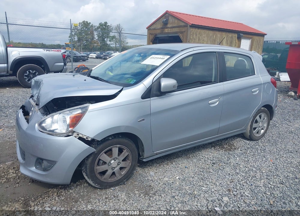 2015 MITSUBISHI MIRAGE ES VIN: ML32A4HJ7FH049154