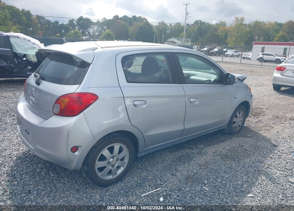 2015 MITSUBISHI MIRAGE ES VIN: ML32A4HJ7FH049154