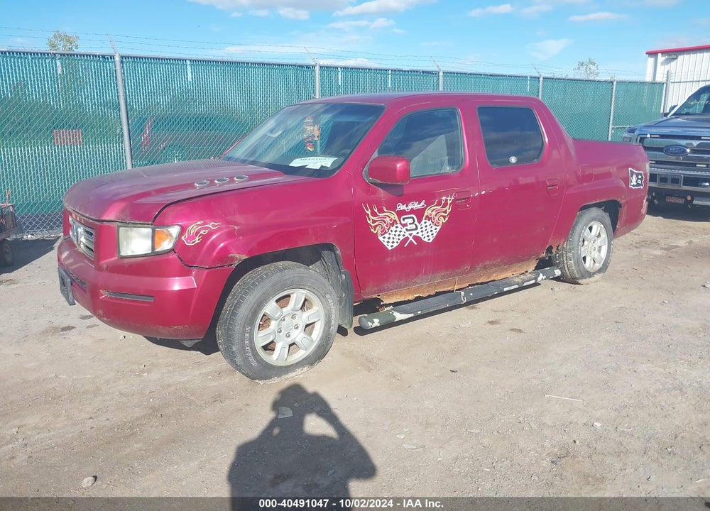 2006 HONDA RIDGELINE RTS VIN: 2HJYK16416H524772