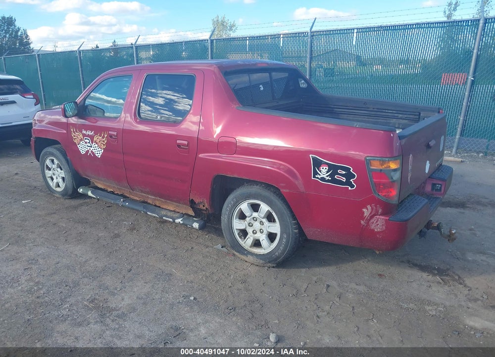 2006 HONDA RIDGELINE RTS VIN: 2HJYK16416H524772