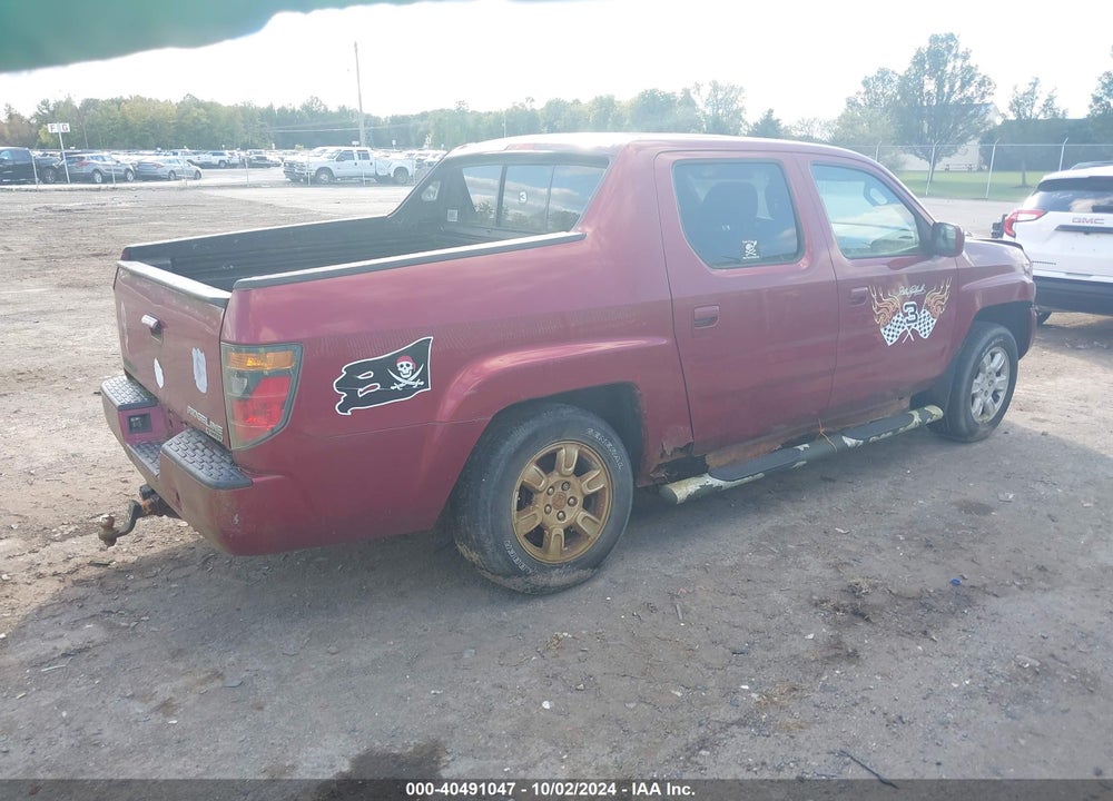 2006 HONDA RIDGELINE RTS VIN: 2HJYK16416H524772