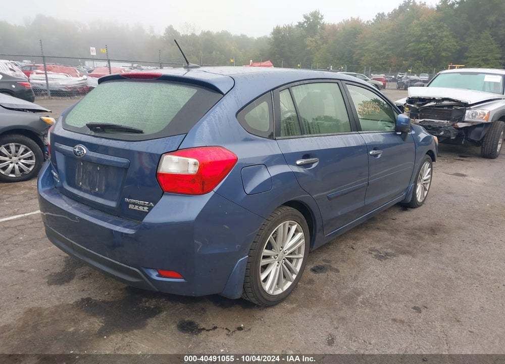2013 SUBARU IMPREZA 2.0I LIMITED VIN: JF1GPAK60DH858504