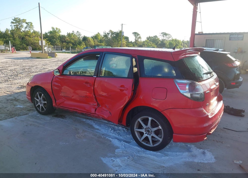 2005 TOYOTA MATRIX/XR VIN: 2T1KR32EX5C352685
