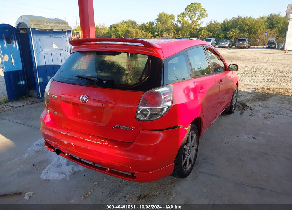 2005 TOYOTA MATRIX/XR VIN: 2T1KR32EX5C352685