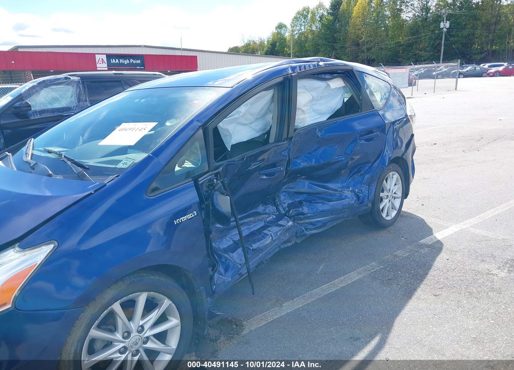 2012 TOYOTA PRIUS V FIVE VIN: JTDZN3EU4C3090875