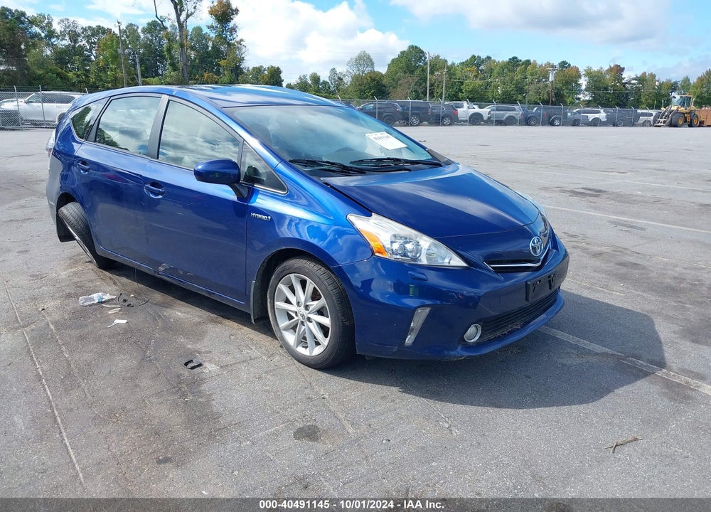 2012 TOYOTA PRIUS V FIVE VIN: JTDZN3EU4C3090875