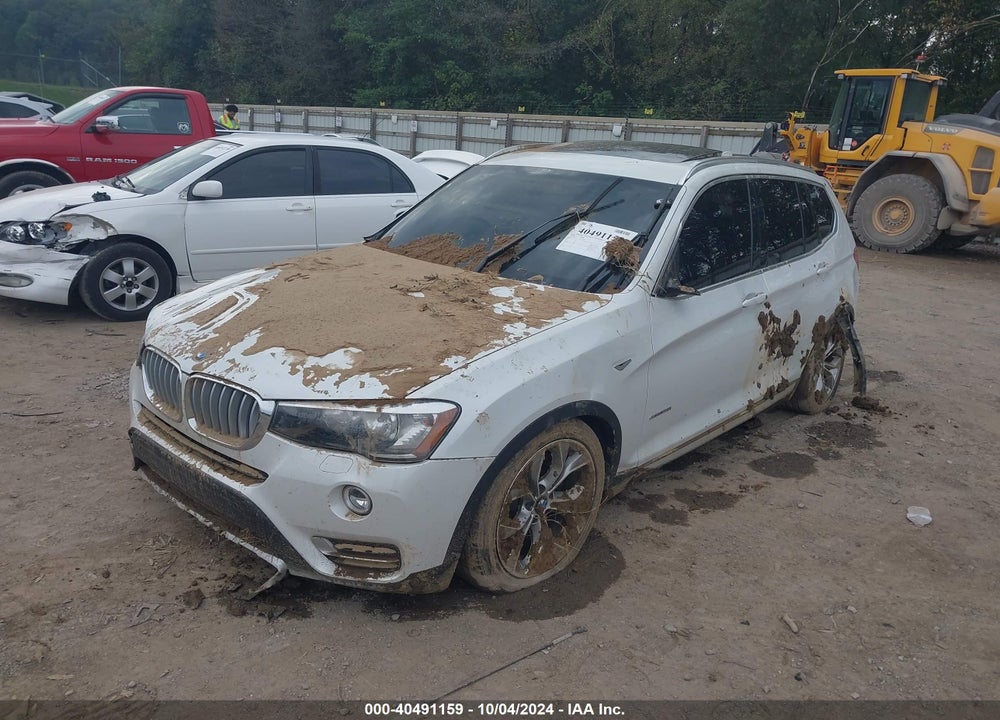 2017 BMW X3 SDRIVE28I VIN: 5UXWZ7C38H0V90487