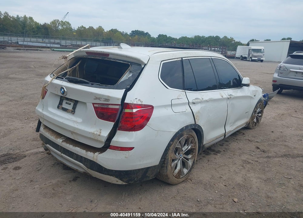 2017 BMW X3 SDRIVE28I VIN: 5UXWZ7C38H0V90487