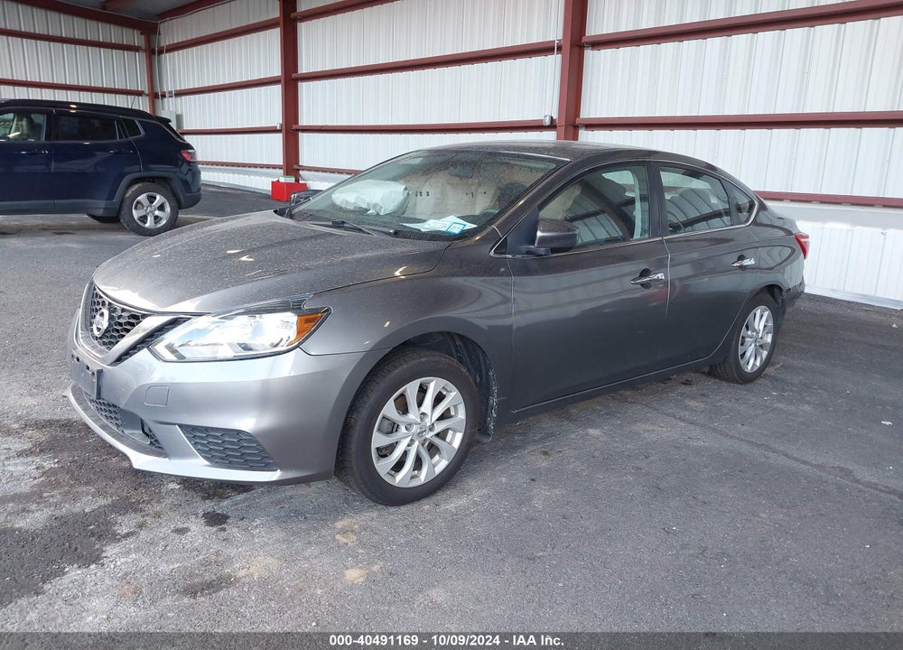 2018 NISSAN SENTRA SV VIN: 3N1AB7AP0JY208652