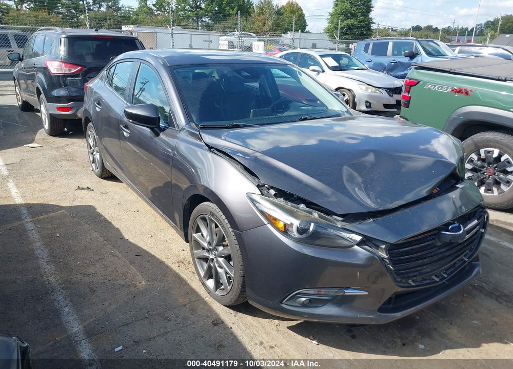 2018 MAZDA 3 GRAND TOURING VIN: 3MZBN1W34JM186283