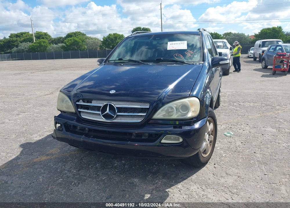 2003 MERCEDES-BENZ ML 350 VIN: 4JGAB57E43A418407