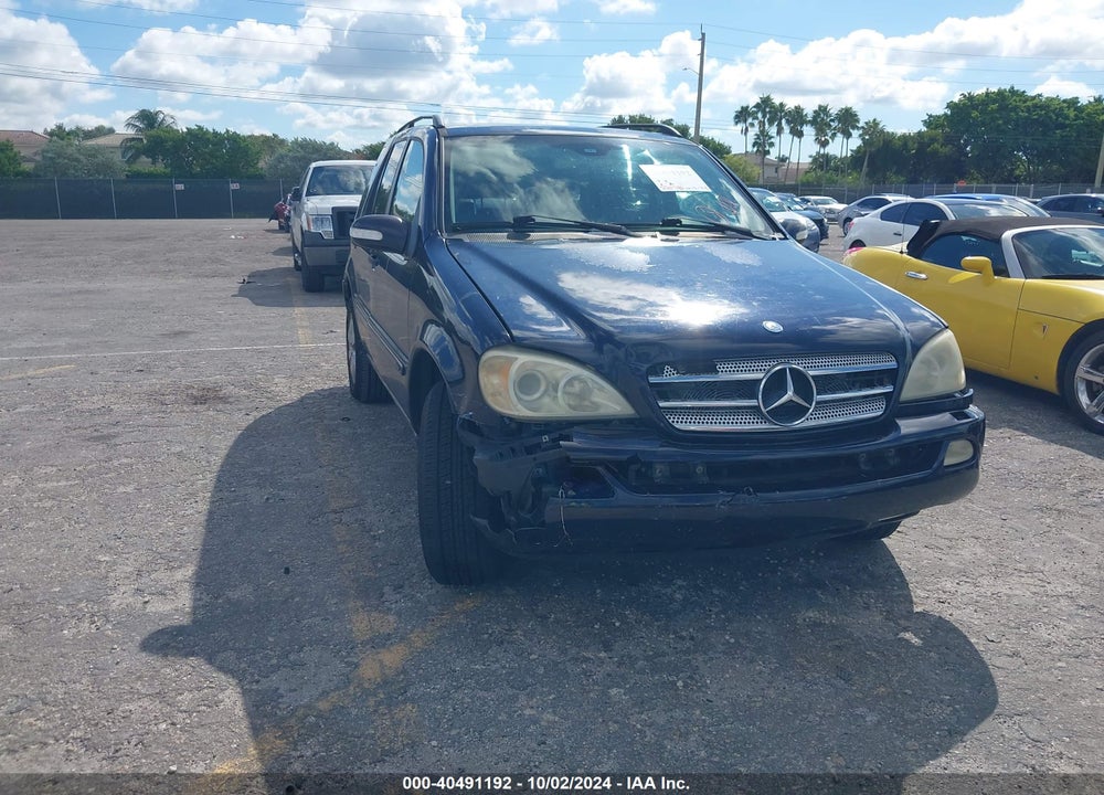 2003 MERCEDES-BENZ ML 350 VIN: 4JGAB57E43A418407