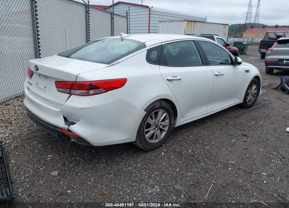 2016 KIA OPTIMA LX VIN: KNAGT4L31G5103604