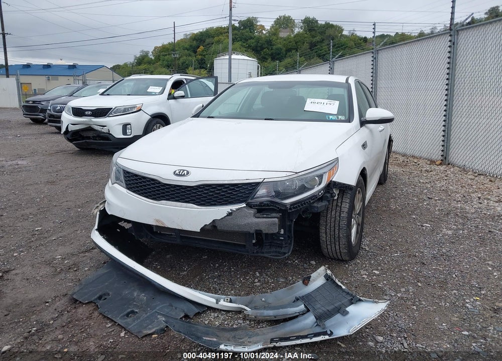 2016 KIA OPTIMA LX VIN: KNAGT4L31G5103604