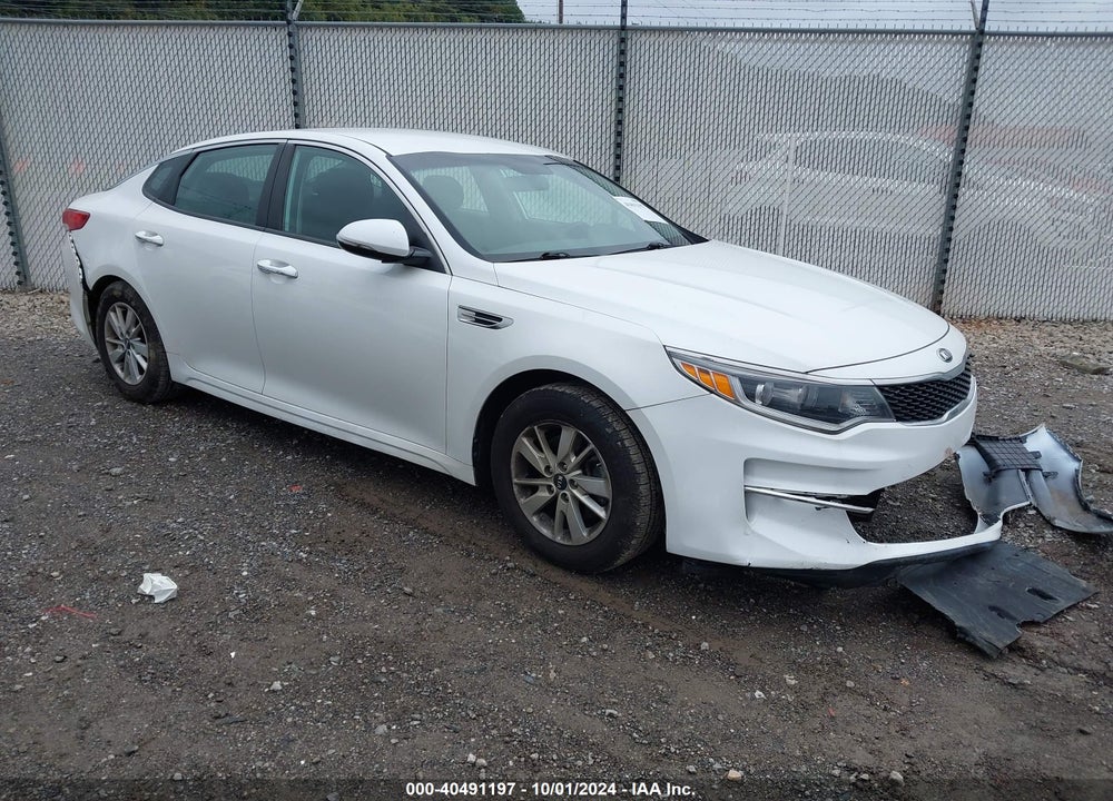 2016 KIA OPTIMA LX VIN: KNAGT4L31G5103604
