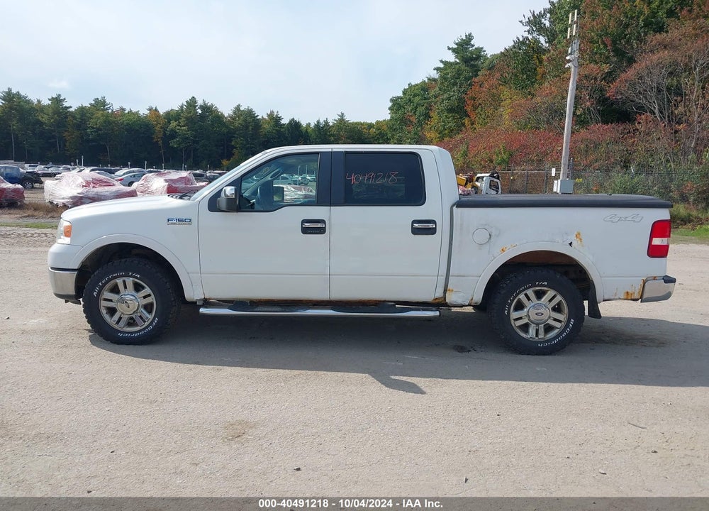 2008 FORD F-150 60TH ANNIVERSARY/FX4/KING RANCH/LARIAT/LIMITED/XLT VIN: 1FTPW14578FA91835