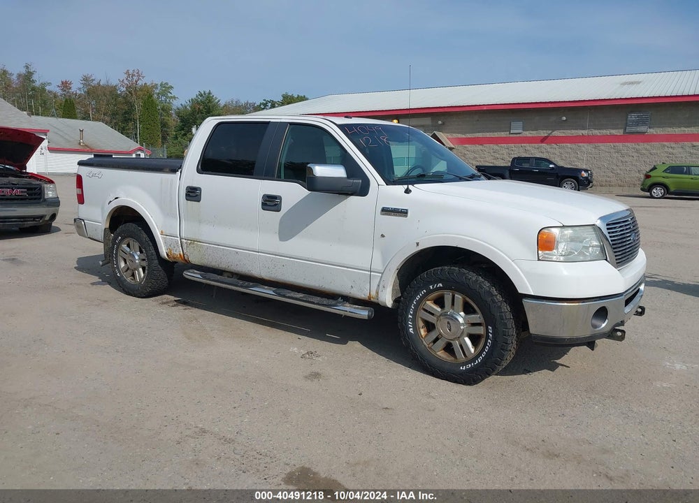 2008 FORD F-150 60TH ANNIVERSARY/FX4/KING RANCH/LARIAT/LIMITED/XLT VIN: 1FTPW14578FA91835