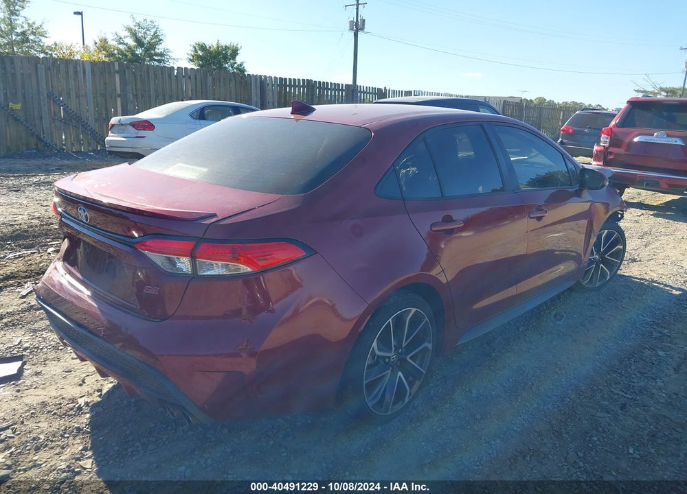 2022 TOYOTA COROLLA SE VIN: JTDS4MCE6NJ097766