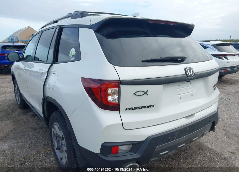 2023 HONDA PASSPORT AWD TRAILSPORT VIN: 5FNYF8H6XPB005999