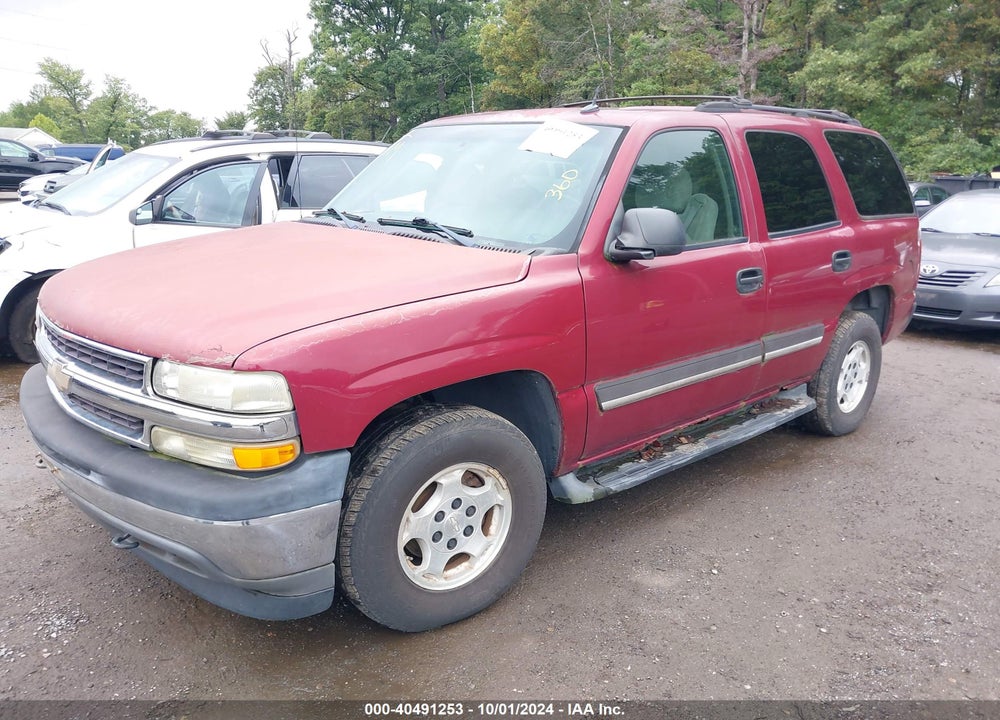 2005 CHEVROLET TAHOE LS VIN: 1GNEK13T35J164931
