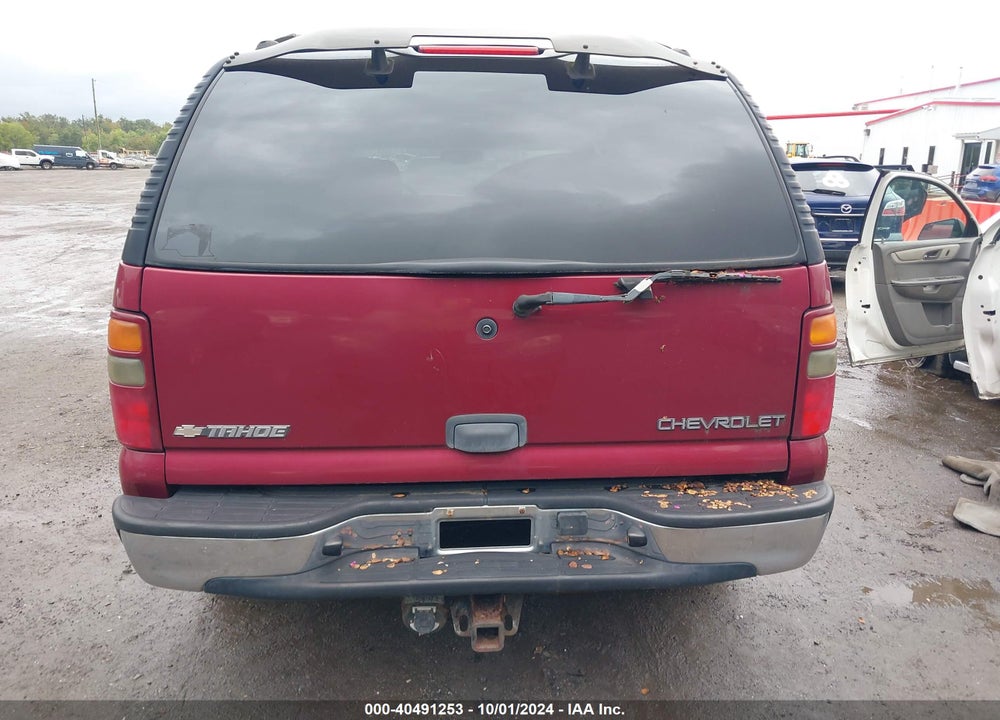 2005 CHEVROLET TAHOE LS VIN: 1GNEK13T35J164931
