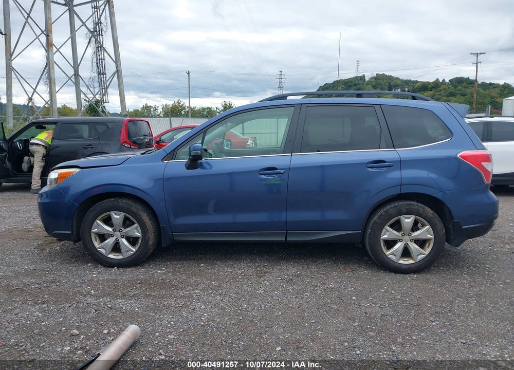 2014 SUBARU FORESTER 2.5I TOURING VIN: JF2SJAMC9EH544474