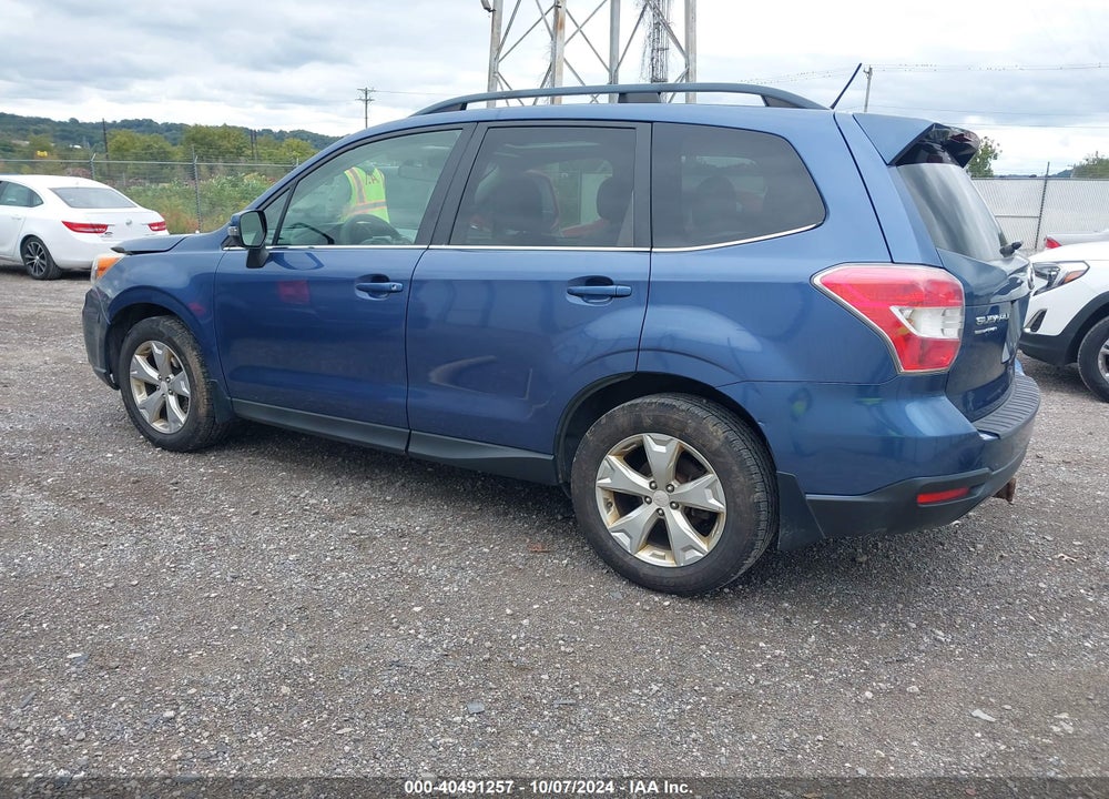 2014 SUBARU FORESTER 2.5I TOURING VIN: JF2SJAMC9EH544474