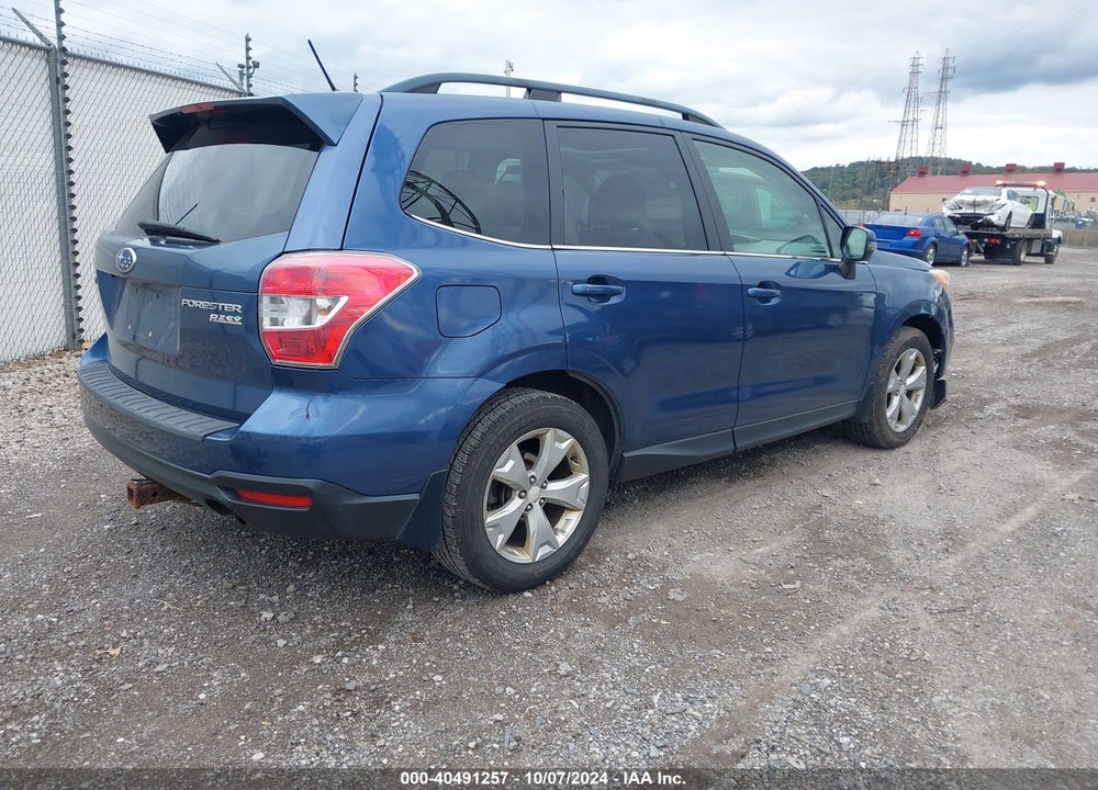 2014 SUBARU FORESTER 2.5I TOURING VIN: JF2SJAMC9EH544474