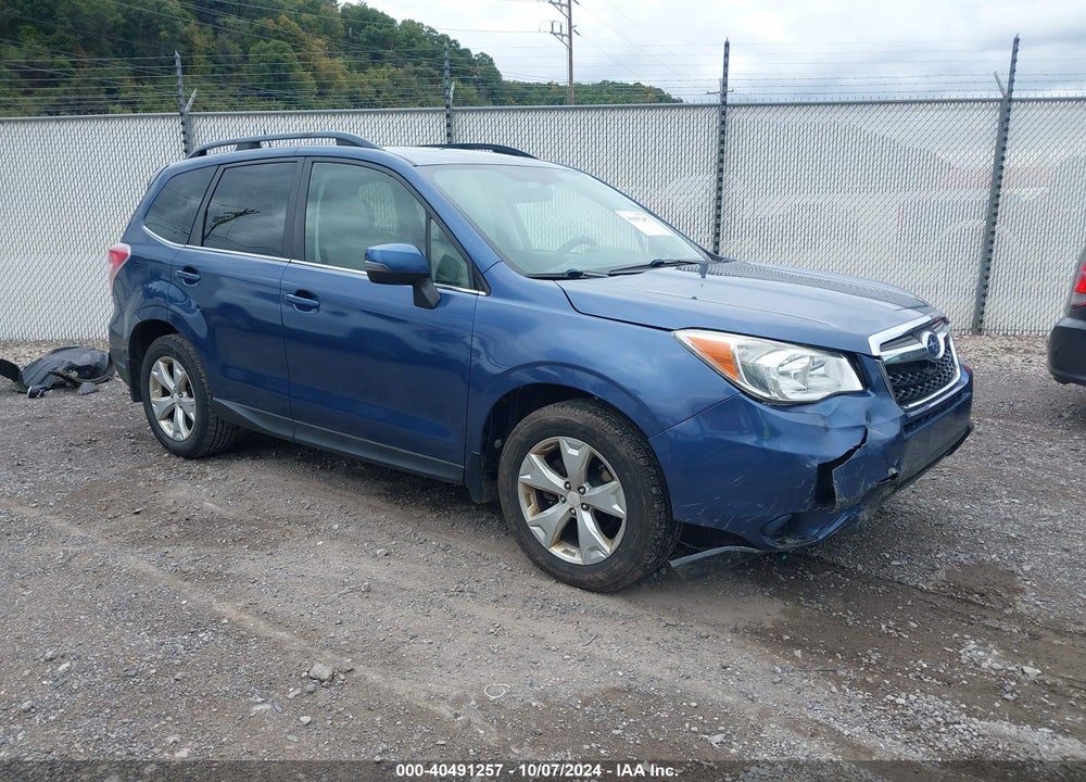 2014 SUBARU FORESTER 2.5I TOURING VIN: JF2SJAMC9EH544474