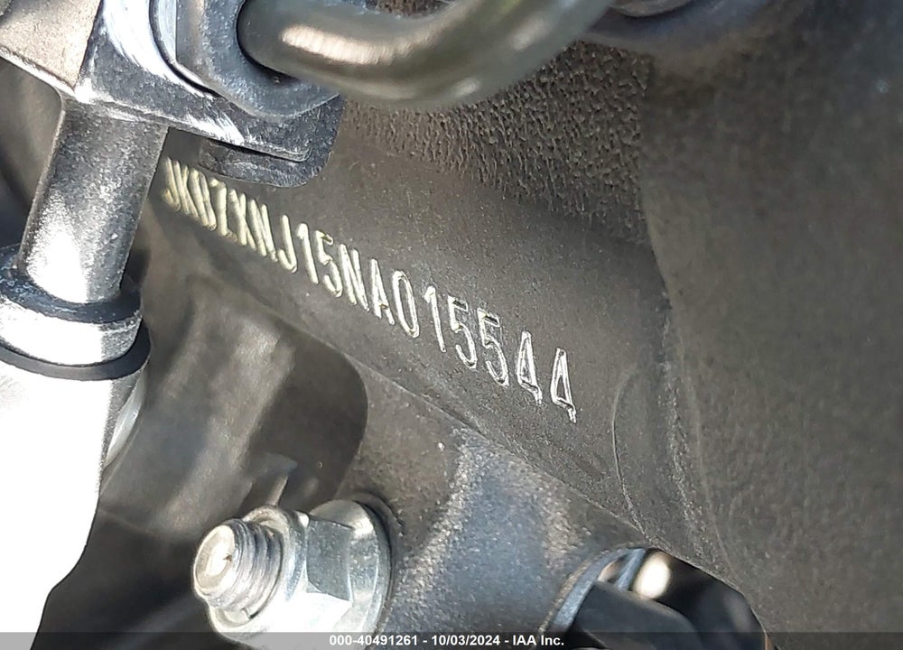 2022 KAWASAKI ZX1400 J VIN: JKBZXNJ15NA015544