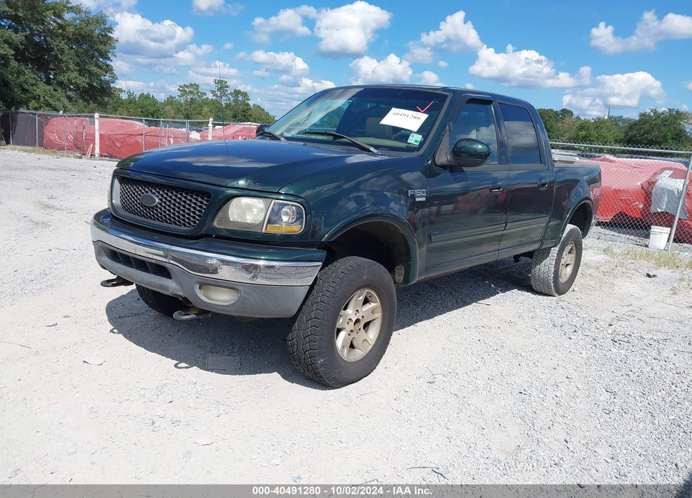 2002 FORD F-150 LARIAT/XLT VIN: 1FTRW08L92KB45940