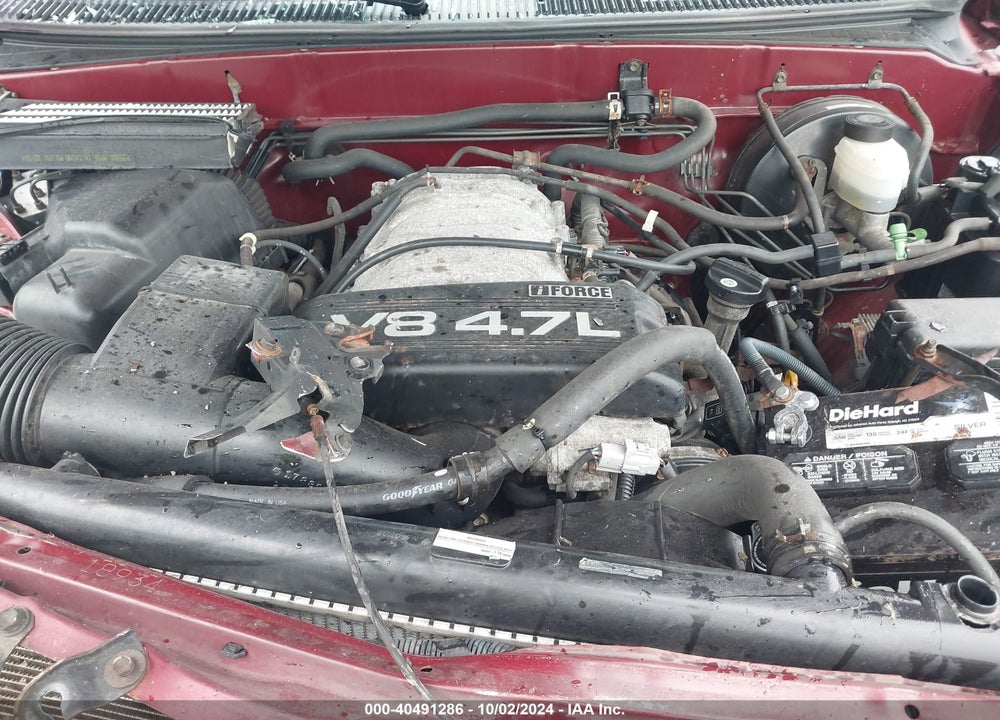 2001 TOYOTA TUNDRA LTD V8 VIN: 5TBBT48181S197706